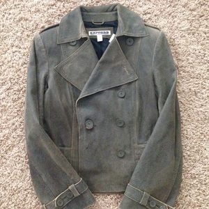 LAST CHANCE Express Genuine Leather Jacket NWT